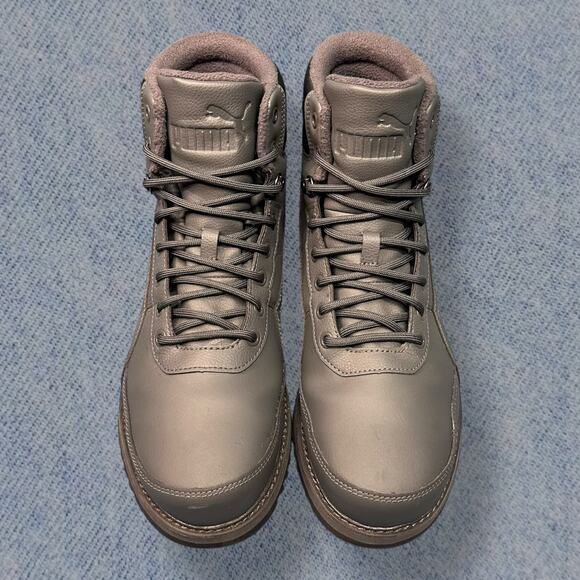Puma Desierto V2 Puretex Gray Men’s Water-Resistant Boots - Size 10.5 main image 4